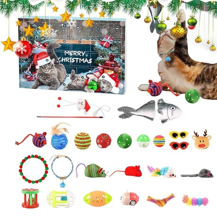 Pawfect | 2025 Aftel Adventskalender voor Katten en Honden