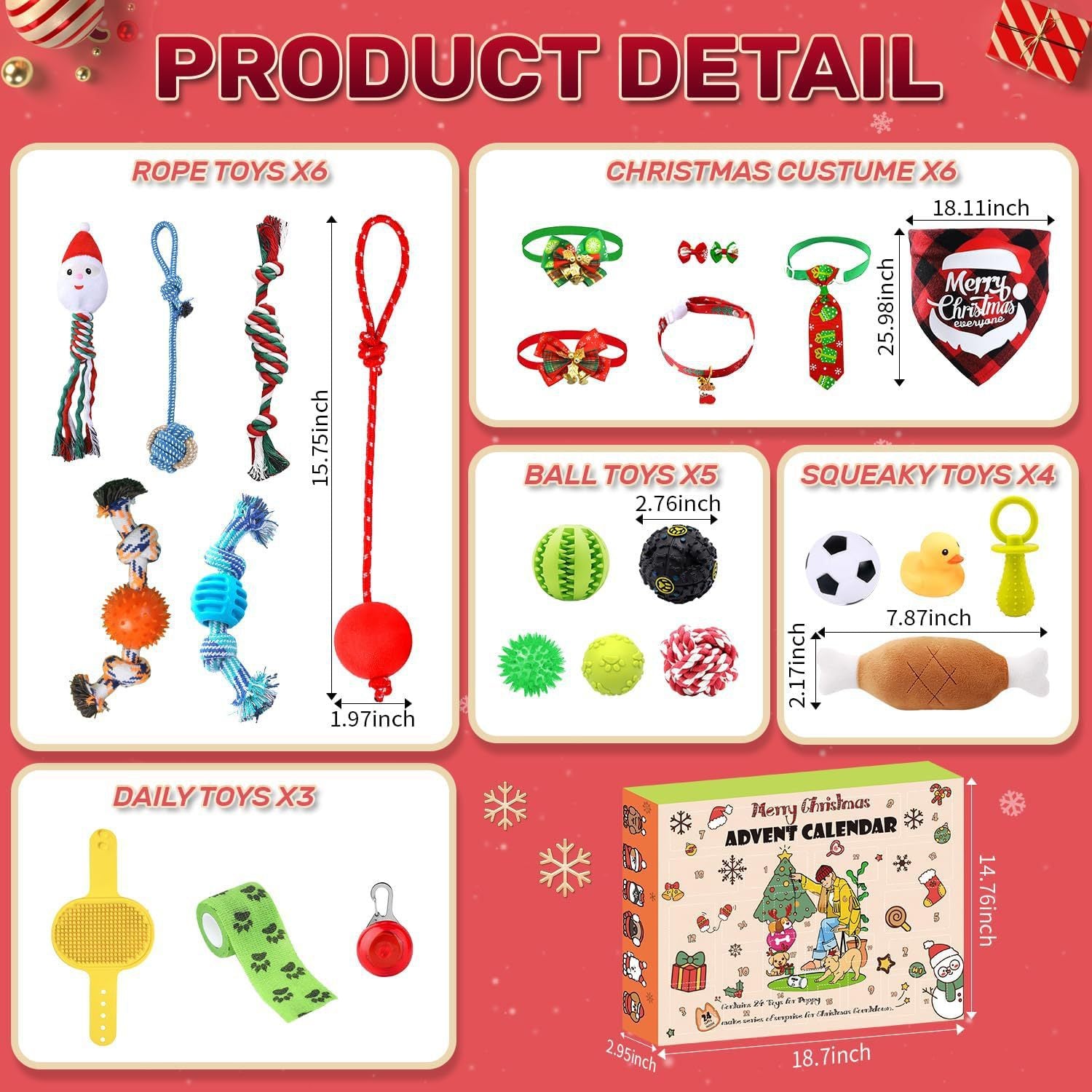 Pawfect | 2025 Aftel Adventskalender voor Katten en Honden