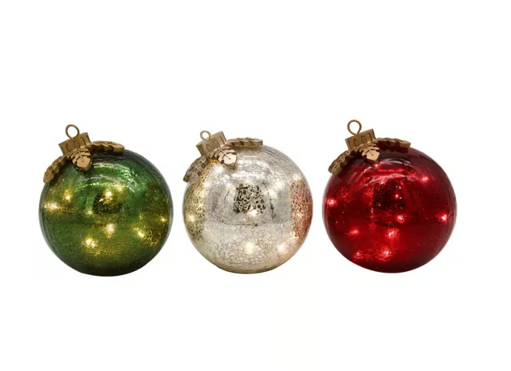 GlowSphere LED-Kerstbal – Warme Sfeerverlichting met Timerfunctie