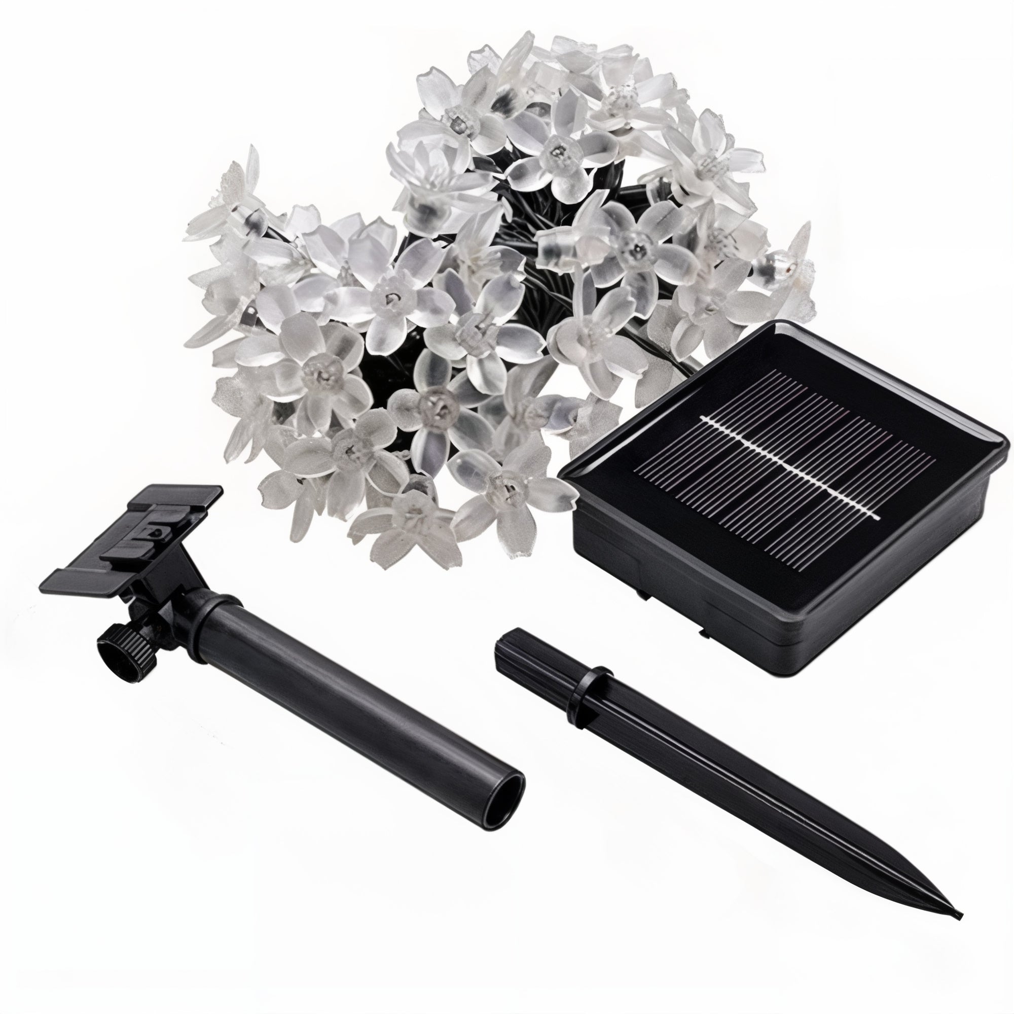 LuxeLumen Tuinbloem | Elegante zonne-energie verlichting voor een betoverende tuin