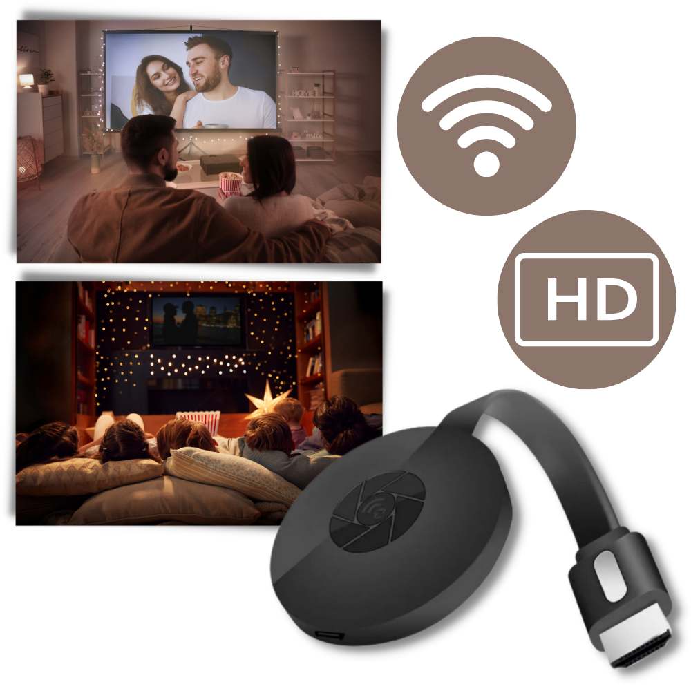 TV Stick HDMI Dongle voor Telefoonprojectie