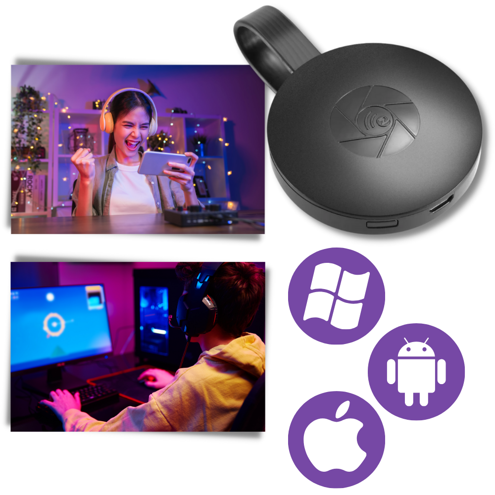 TV Stick HDMI Dongle voor Telefoonprojectie