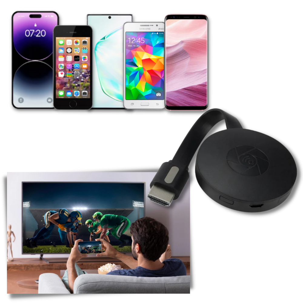 TV Stick HDMI Dongle voor Telefoonprojectie
