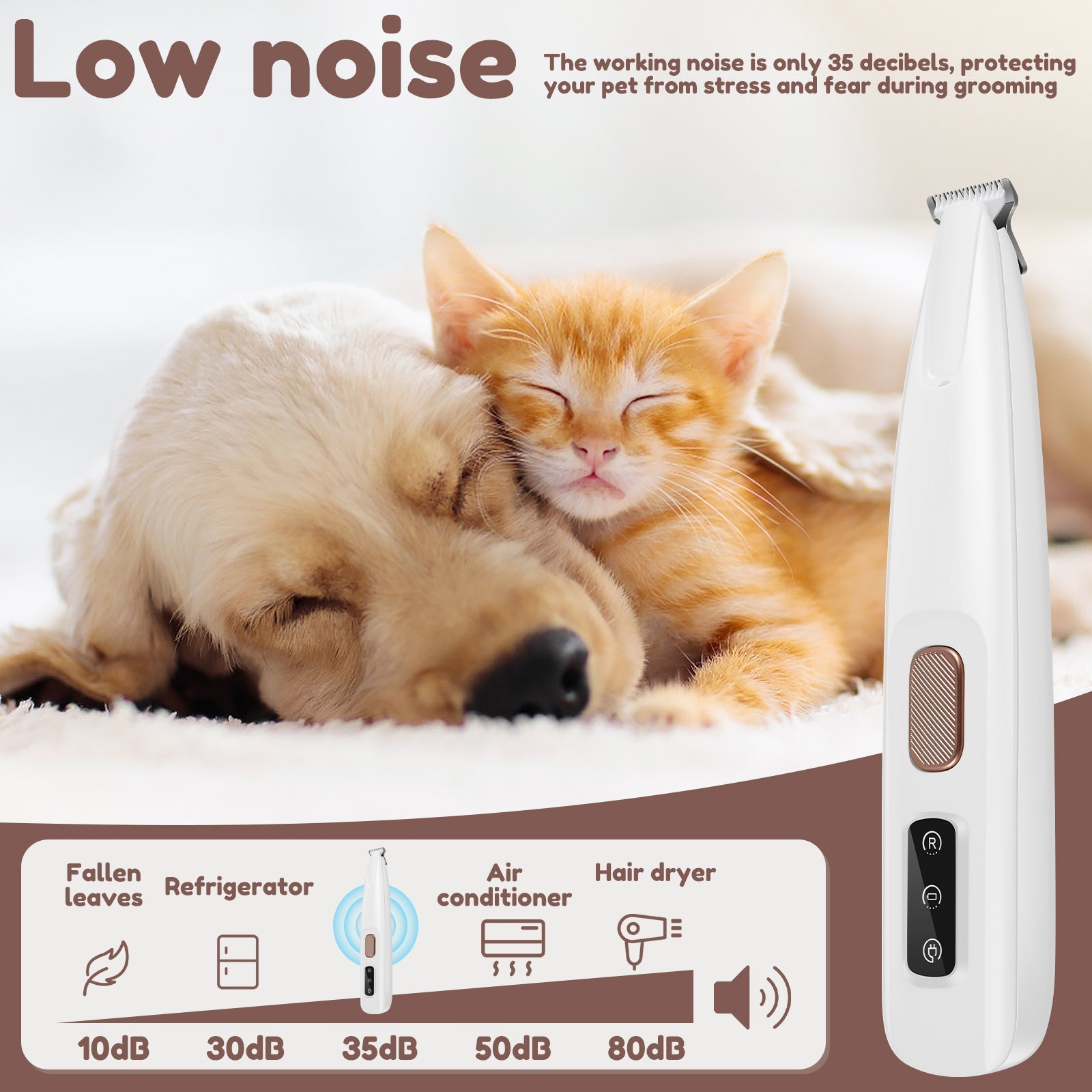 1+1 GRATIS | PawPerfect - LED Huisdierhaartrimmer Pro
