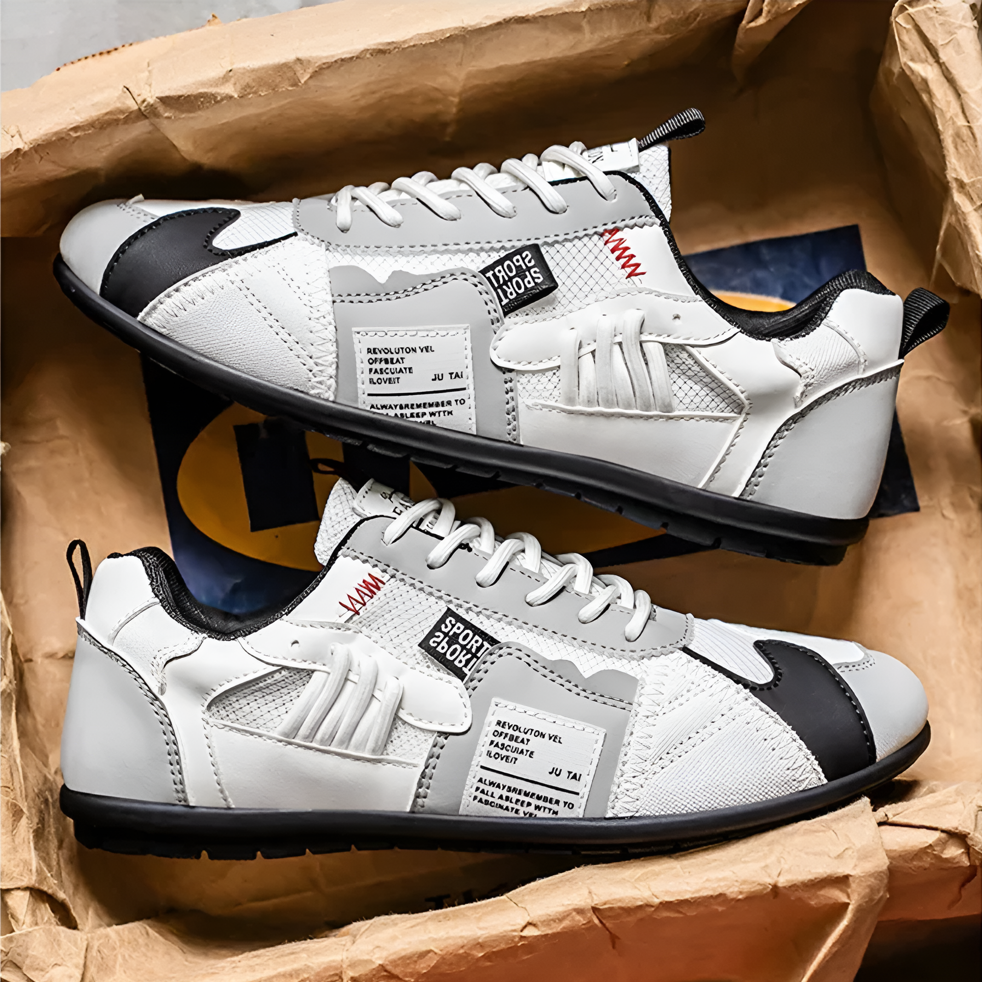 UrbanPeak | Retro Sneakers voor Stedelijk Comfort en Stijl