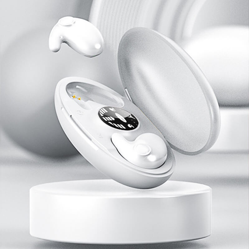 Draadloze Slaapkoptelefoon – Onzichtbare Bluetooth Oordopjes met IPX5 Waterdicht Ontwerp voor Comfortabele Slaap