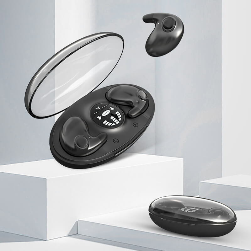 Draadloze Slaapkoptelefoon – Onzichtbare Bluetooth Oordopjes met IPX5 Waterdicht Ontwerp voor Comfortabele Slaap
