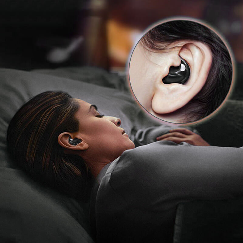 Waterdichte Bluetooth Oordopjes met Geluidsreductie – Lichtgewicht Draadloze Slaap Oordopjes voor Comfortabel Rust