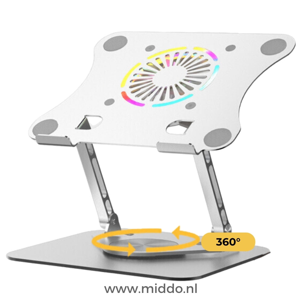 Élégance | Laptop- en Tabletstandaard 360° – verstelbaar - ergonomisch - modern design