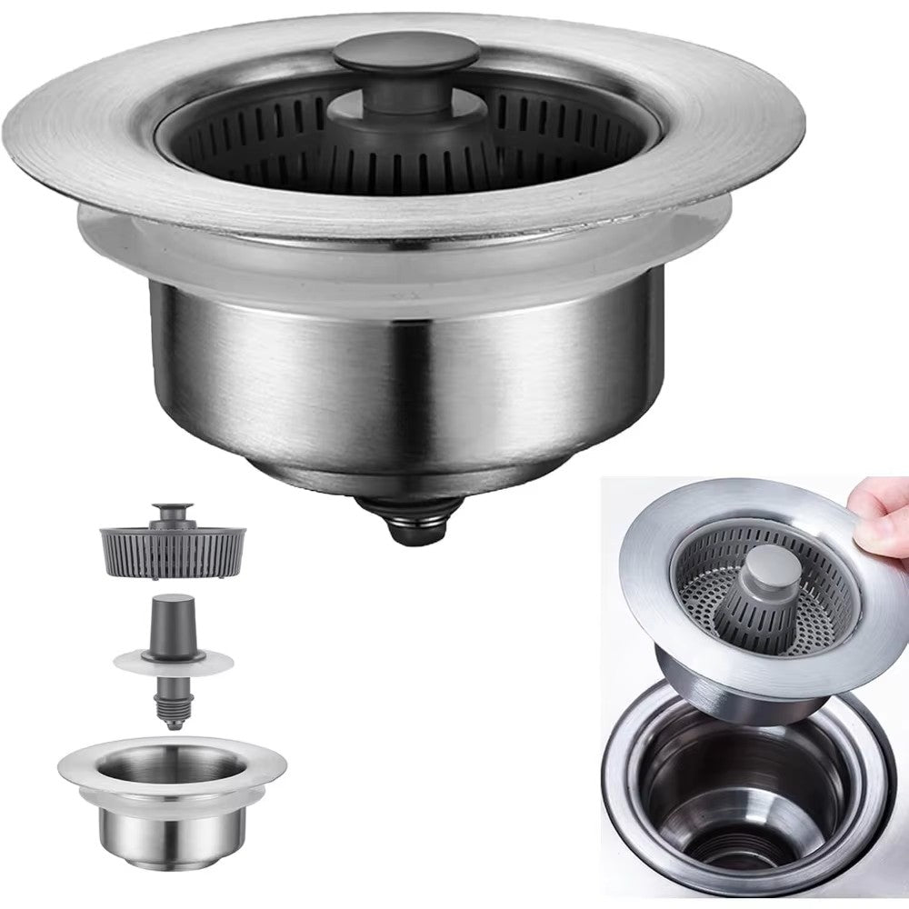 AquaElite™ | 3-in-1 Gootsteenfilter voor ongeëvenaarde waterzuivering