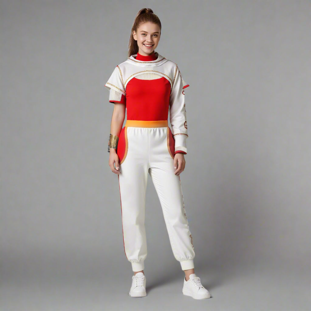 Meisjes Halloween Kostuum Witte Vampier Outfit Set